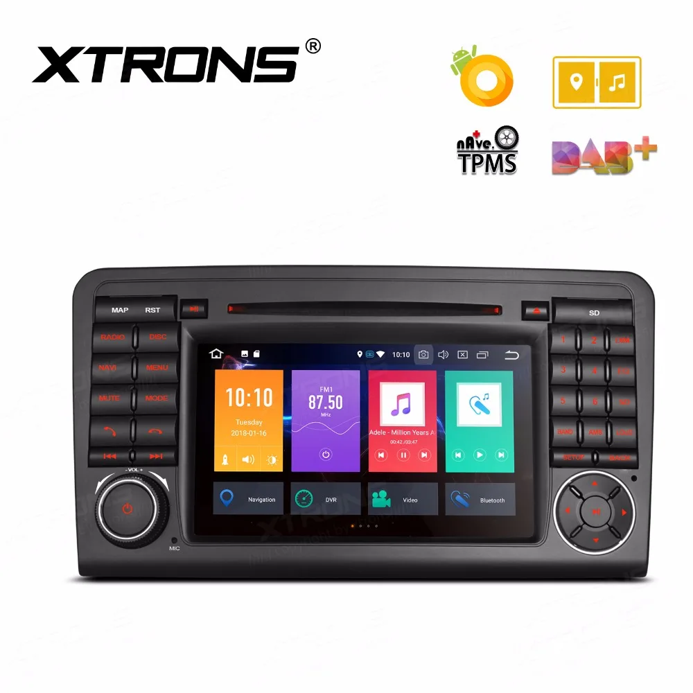 

XTRONS 7" HD Octa Core Android 8.0 Car DVD Player Radio for Mercedes Benz ML- Class W164 ML300 ML350 ML450 ML500 2005-2011 X164