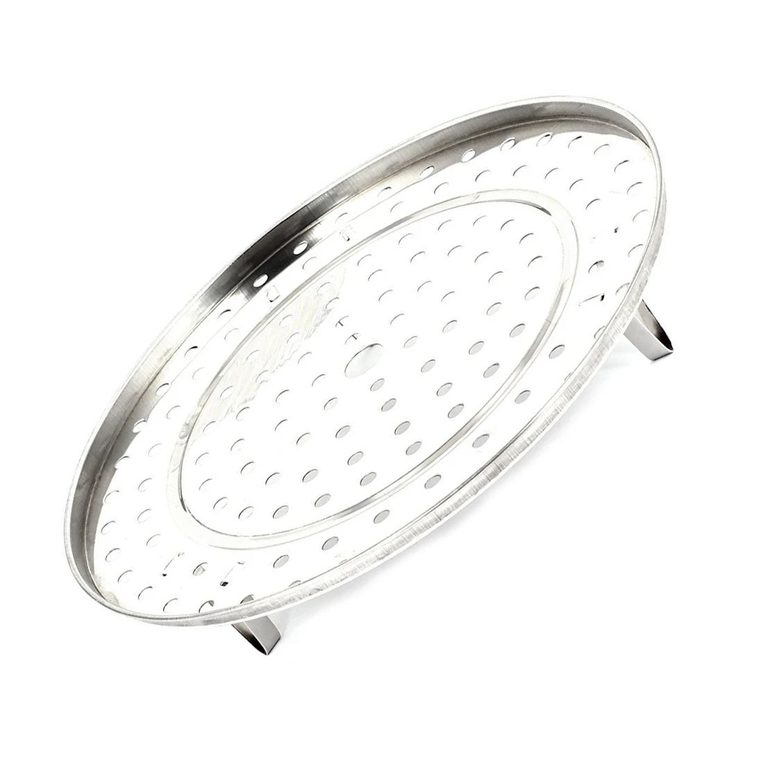 SZS Hot Stainless Steel Kitchen Food Steaming Steamer Rack Stand 27.5cm