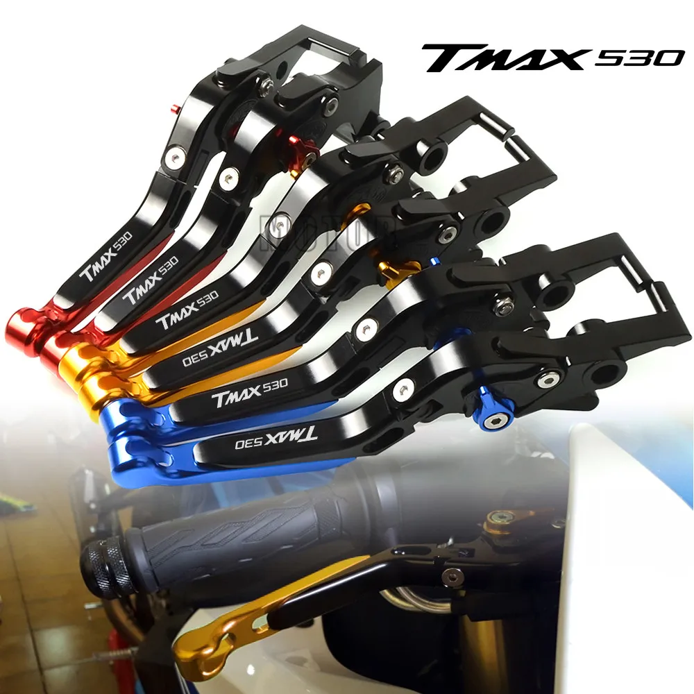 Мотоцикл CNC сцепные рычаги регулируемые Складные Выдвижные для Yamaha TMAX500/TMAX530 TMAX