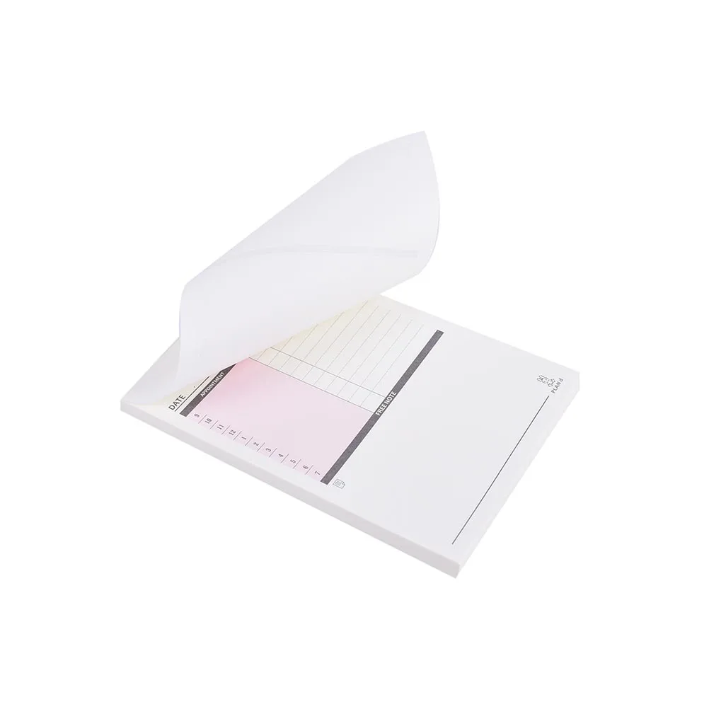 

1pc Memo Pad Notebook Schedule Organizer Check Work Planner Sticker Sticky Notes Memo Pad Note Stationery School Supplies