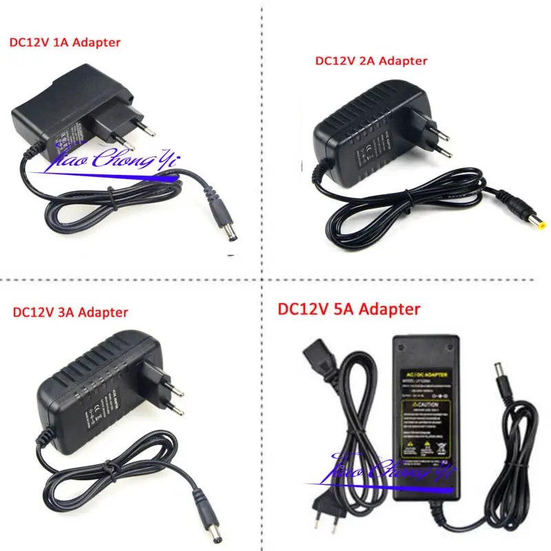 Адаптер питания AC110 220 В светодиодная лента для трансформатора 2A 3A 5A 8A DC 5 в 12 24