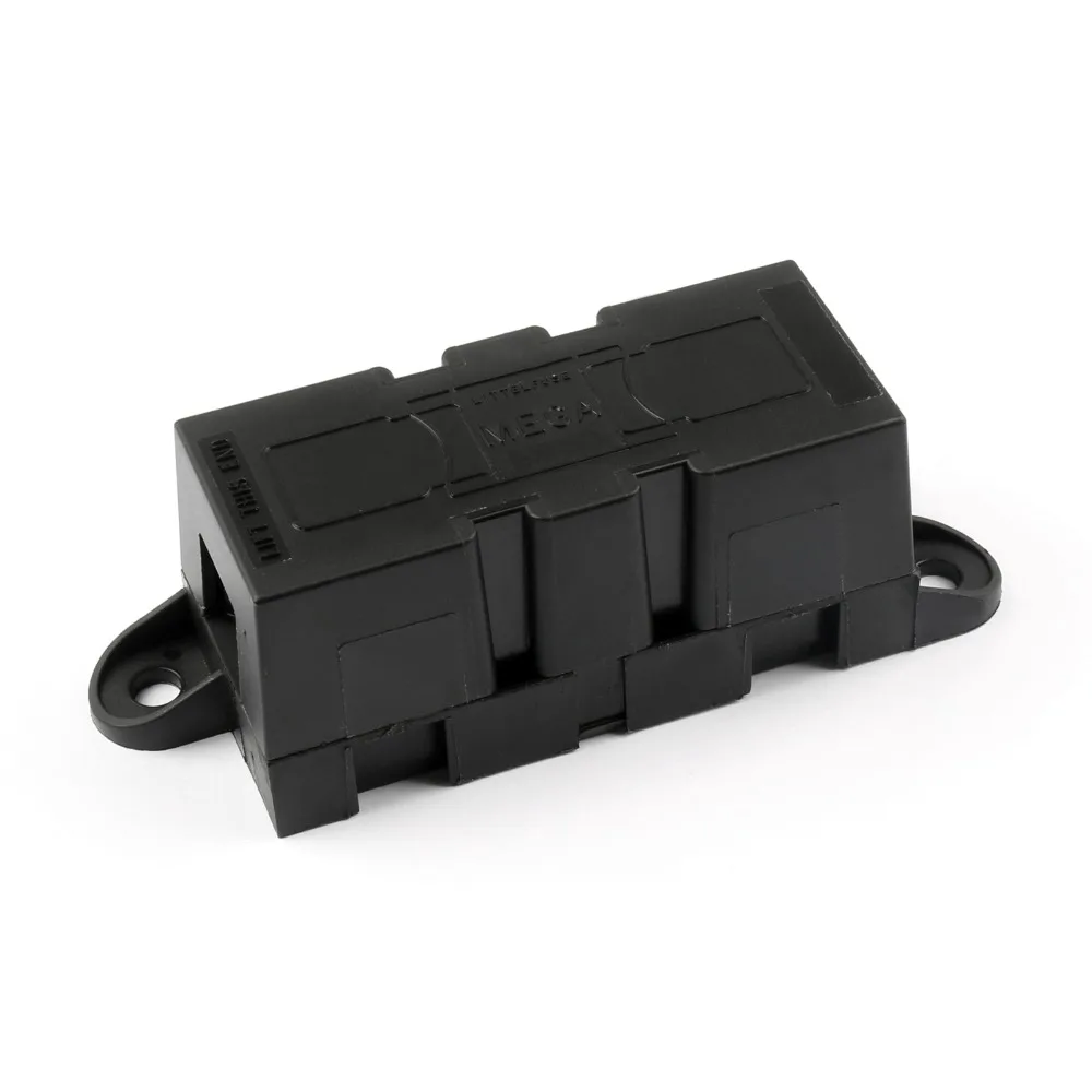 

Areyourshop 1PCS/4PCS MEGA-298 Car Fuse Holder Fork Type ANS Base With Protective Cover 32V New Arrival
