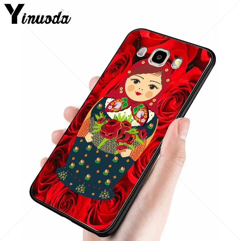 Cute Russian Dolls Pattern Matryoshka