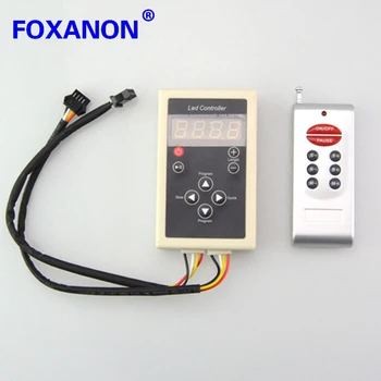 

DC 12V RF Remote Controller 133 Change for Magic Dream Color WS1812 1812 IC LED Strip Max Link 200M strip