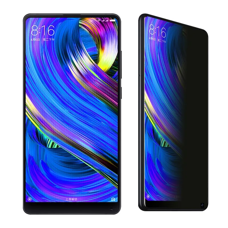 Закаленное стекло EXUNTON 2.5D для защиты экрана Xiaomi Mi Mix 2 2S Защитная пленка от