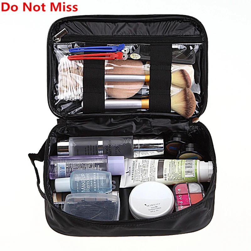 Do Not Miss women travel cosmetic bag for make up case professional