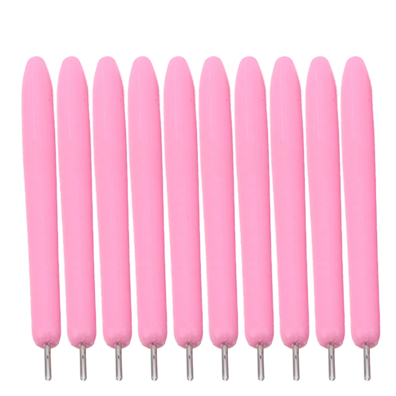 

10PCs New Arrivals Quilling Paper Pen Origami Scrapbooking Slotted Paper Quilling Tools Yan Paper Pen Tools Craft Tool