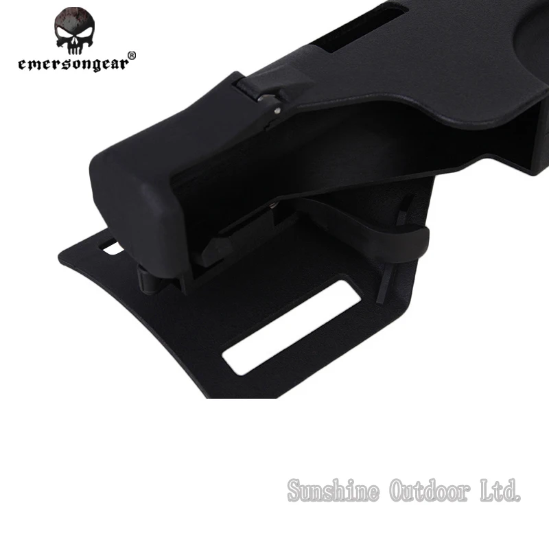EmersonGear быстро нагруженный Глок кобура черный/темная земля поясной ремень Быстрая