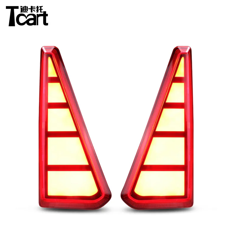 Tcart 2 шт. мульти функции Автомобильный светодиодный задний противотуманный