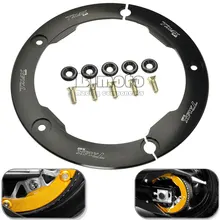 BJMOTO Hot Sale Black Motorcycle Parts CNC Aluminum Transmission Belt Pulley Protective Cover For Yamaha T MAX 530 2012-2016