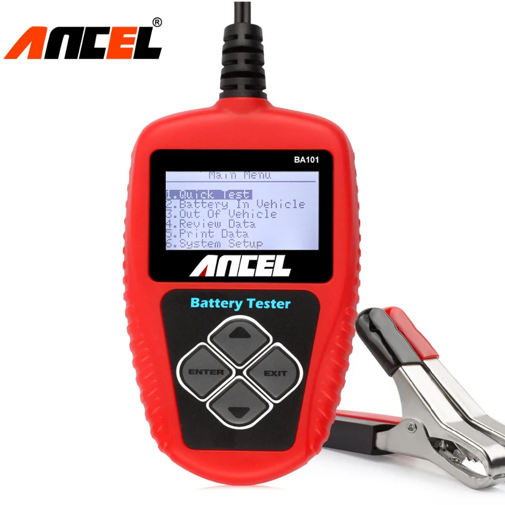 Prix pour Ancel BA101 Voiture Testeur de Batterie 12 V Numérique Analyseur 2000CCA 220AH avec Japonais Corée Multi Langues MAUVAIS Cellulaire Voiture D'essai outils Prix pour Ancel BA101 Voiture Testeur de Batterie 12 V Numérique Analyseur 2000CCA 220AH avec Japonais Corée Multi Langues MAUVAIS Cellulaire Voiture D'essai outils