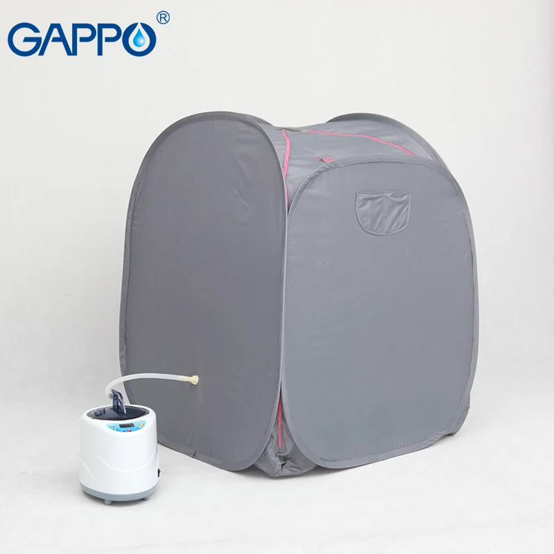 GAPPO Portable Steam Sauna room Beneficial skin infrared sauna Weight loss Calories home bath SPA steam generator capacity 2L