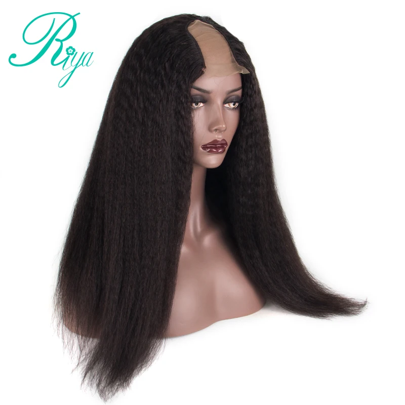 kinky straight U part huamn hair wig (3)