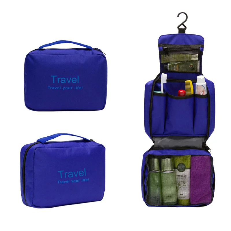 شنقا سفر تخزين مقسم حقيبة المحمولة ماكياج التجميل الحقيبة الزينة عارضة التخييم حالة اكسسوارات المنزل منظمة