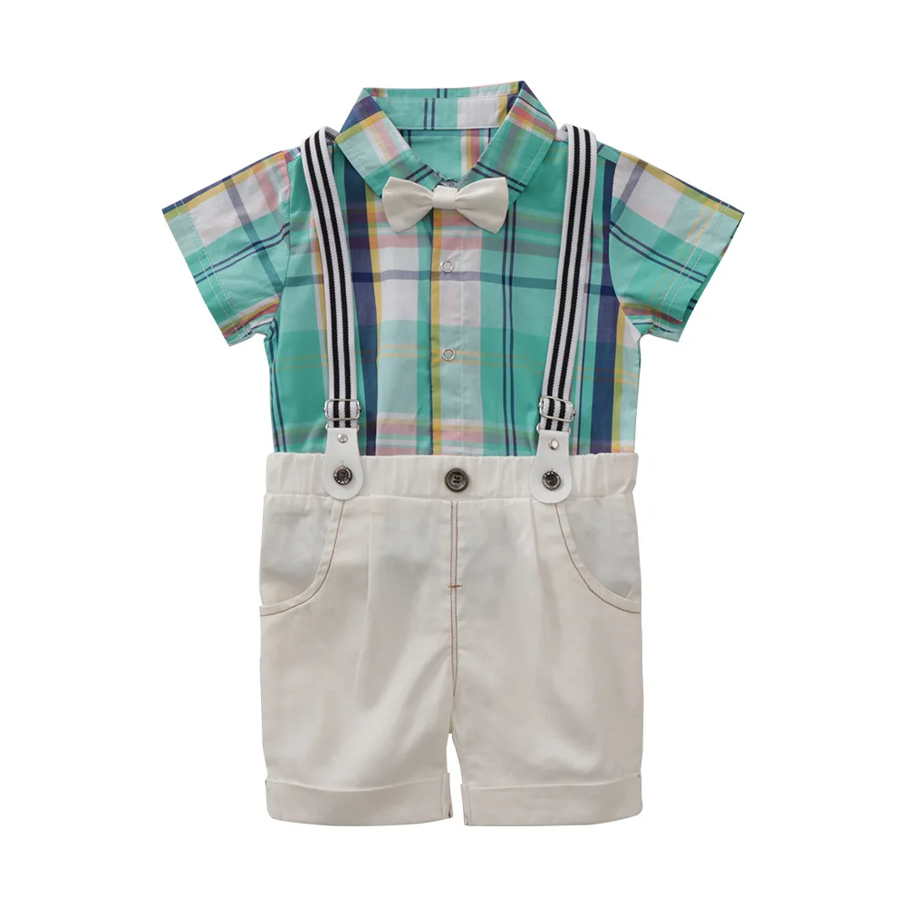 2022 New Newborn Baby Boy Clothes Baby Boy Summer Clothes Infant Boy