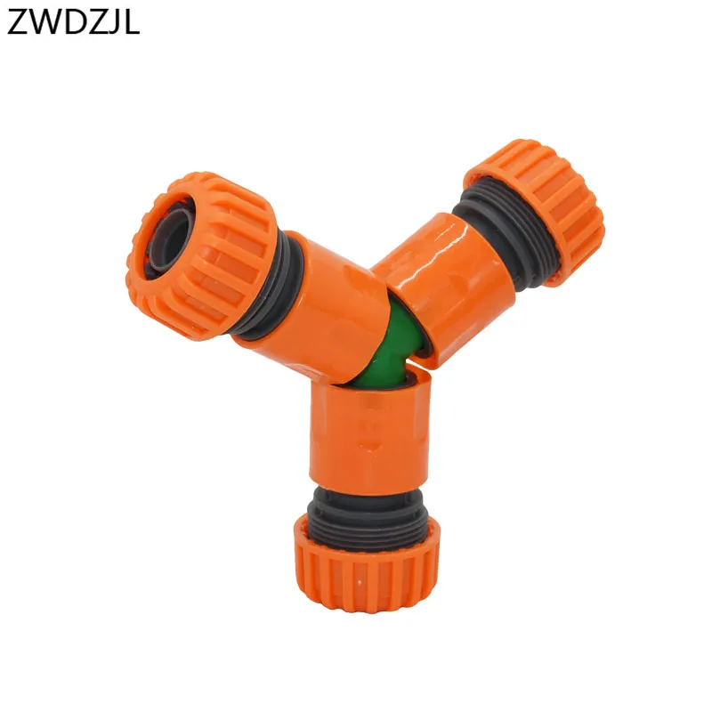 Buy Irrigation Y Connector 3/4 1/2 3 way garden water