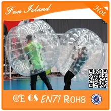Free Shipping Hot Sale 1.7m Diameter Bubble Soccer 1.0mm TPU Inflatable Ball Suit, ,TPU Bumper Ball For Aduits