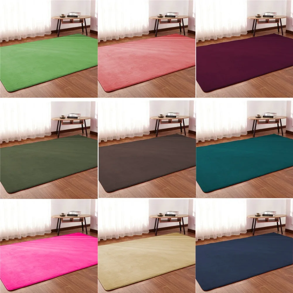 

Thick coral fleece carpet tatami mat bedroom living room bay window rug baby shatter-resistant crawling mat bedroom blanket