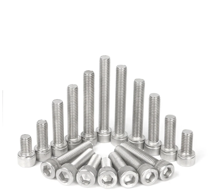 HOT 10Pcs 304 Stainless Steel Hex Socket Head Cap Screws Cylinder Head Bolt M6 HOT 10Pcs 304 Stainless Steel Hex Socket Head Cap Screws Cylinder Head Bolt M6