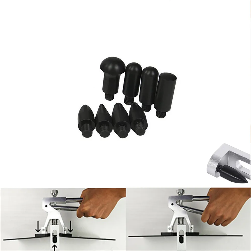 US $79.71 Tools Newly Design Hook Tools Push Rod Black Car Crowbar Paintless Dent Repair Tools Kits Ding Hail Puller Set