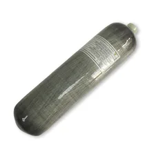4500psi 300bar 3L Thread M18 * 1.5 Ածխածնի մանրաթելից սեղմված օդի բաք / PCP կոնդորացված մխոց