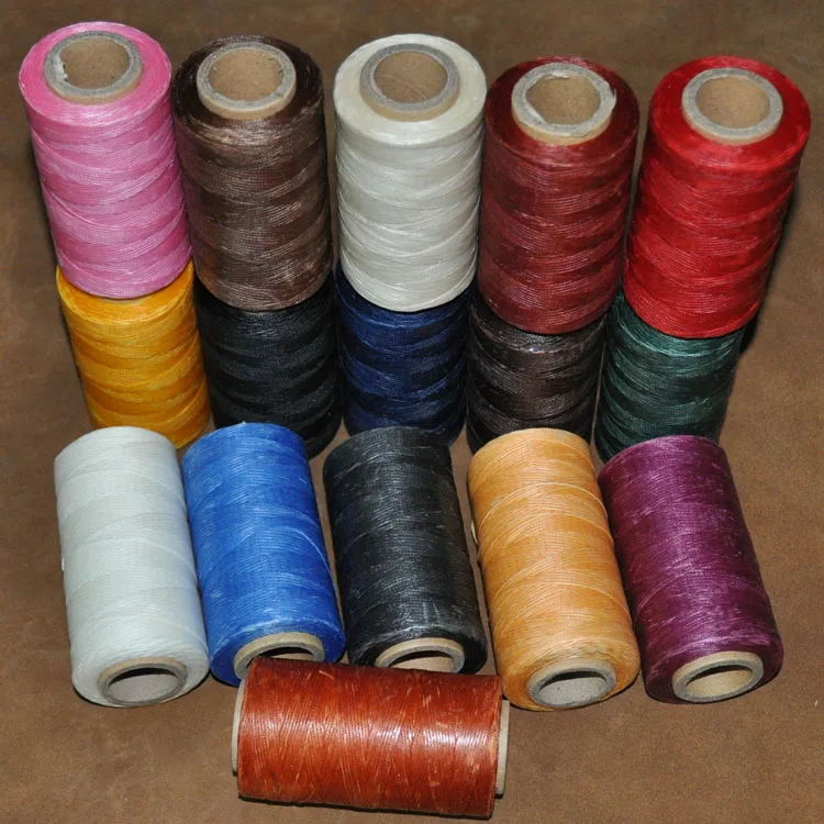 0.3mm 260 meters Length diameter Leather hand sewn knitting wax line