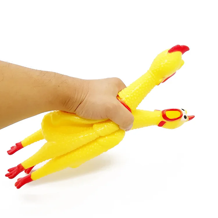 

Creative whole rubber screams screaming chicken whole people screaming chicken venting chicken 19 fashion toys no.005