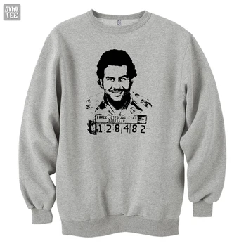 

2020 new NACOS PLATA O PLOM Pablo Escobar men's 's top high quality sweatshirts warm clothes winter autumn drug trafficker