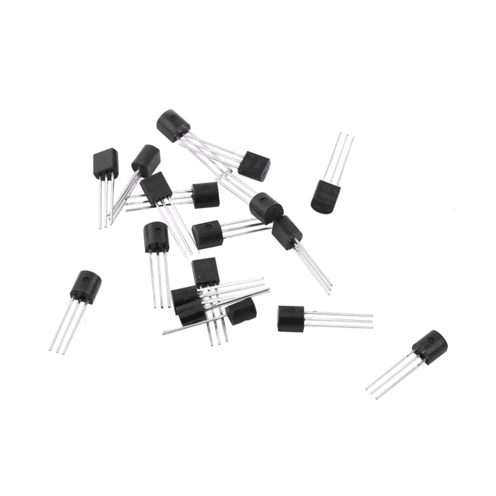 600 шт. 15 типов разные транзисторы TO-92 ассортимент транзисторов коробка комплект полупроводниковый Триод Трехконтактный транзистор