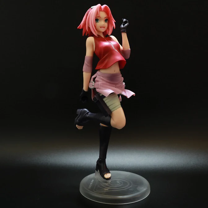 2019 Новый Аниме Фигурка 22 см Наруто фигурка Shippuden Gals Сакура Харуно рисунок в