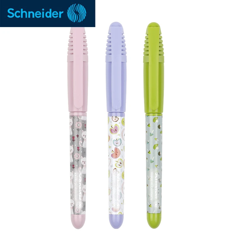 

Schneider Pen Children's Character Practice Writing Ink Bag Pen Short Pole Fine Point 0.35mm Children's Fun