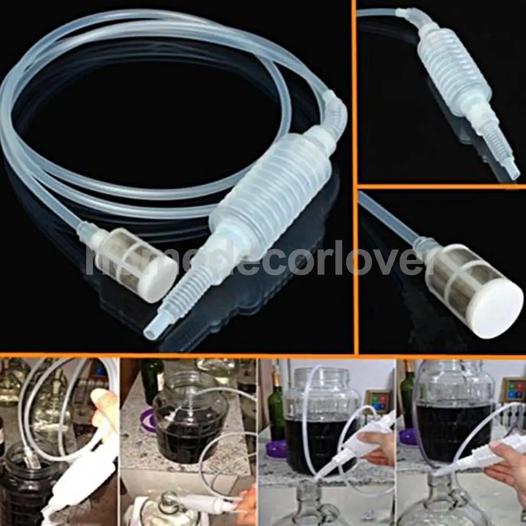 Buy Home Brew Syphon Pack Wine Making Hand Knead