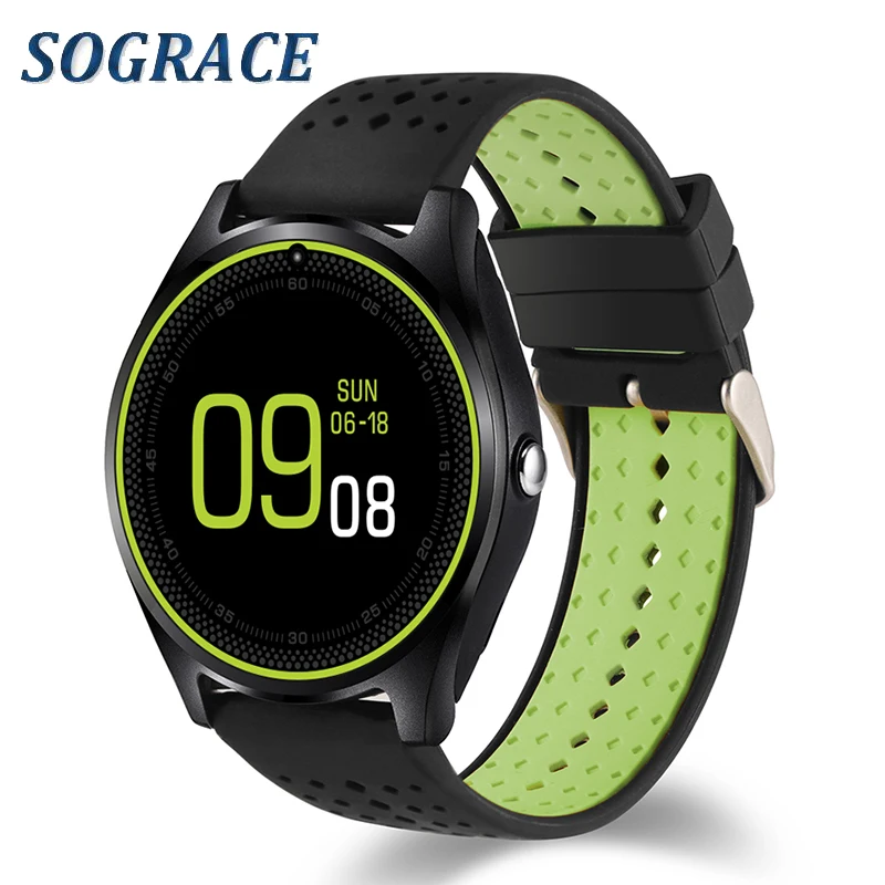 Sograce Smart Watch Camera Bluetooth Smartwatch SIM Card Wristwatch for Android Phone Wearable Devices Better Than dz09 A1 gt08 |