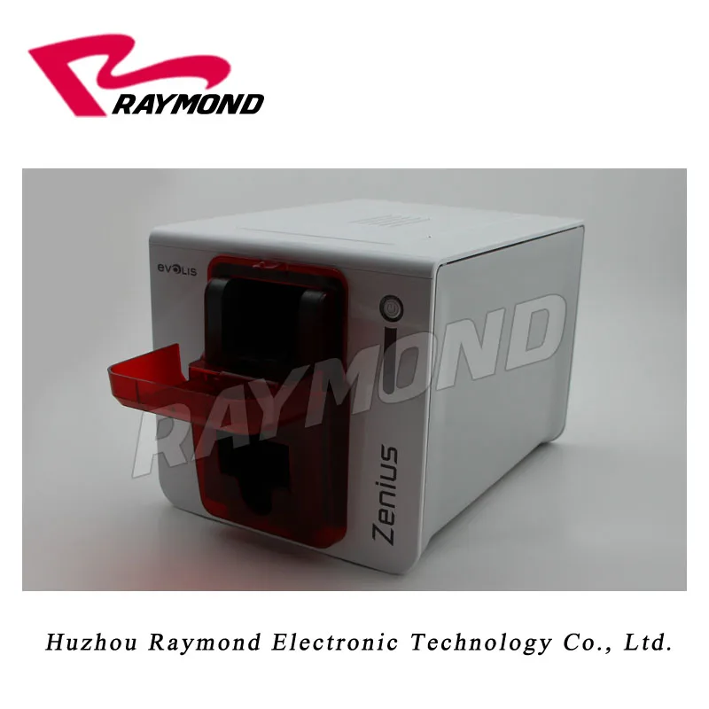 

Evolis Zenius Single side PVC ID Card Printers,Direct-To-Card single-sided card printer with one YMCKO color ribbon