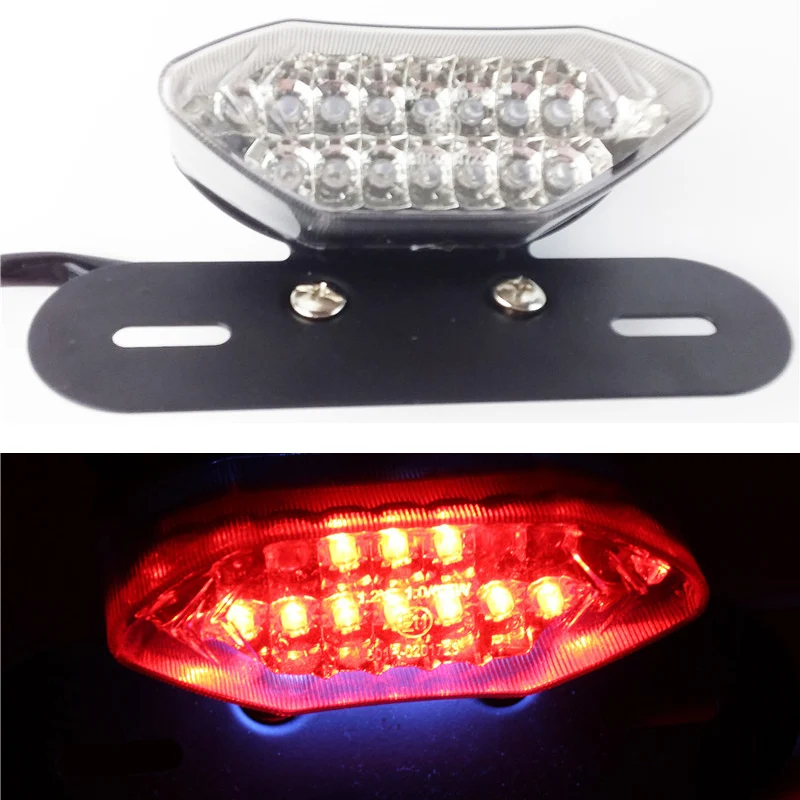 motorbike moto motorcycle rear talilight tail light bulb brake signal
