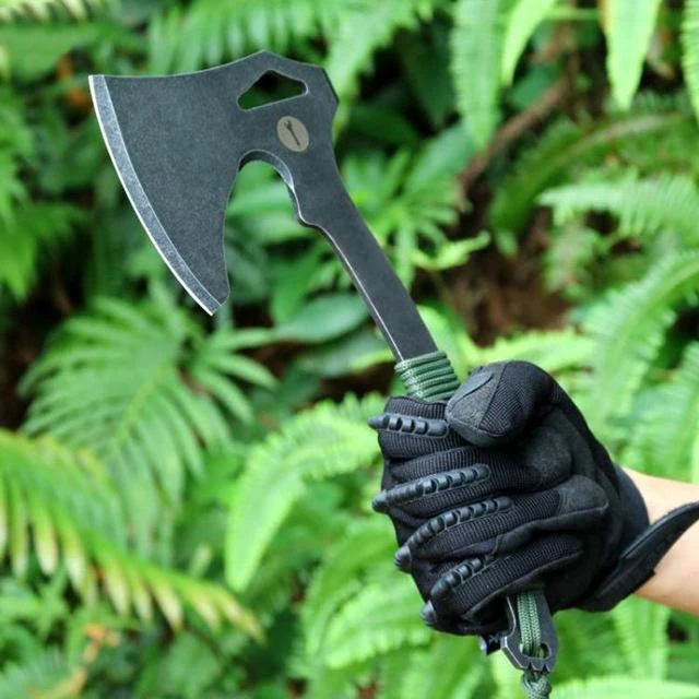 Camping Combat Axe 11 inch 367g Ultralight Stainless Steel Escape Ax
