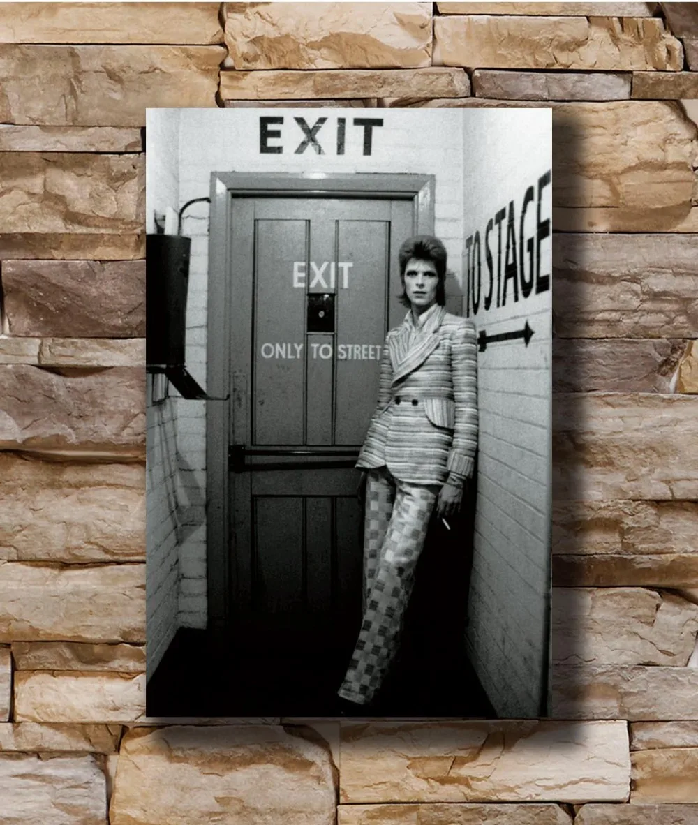 DAVID BOWIE ZIGGY STARDUST Art Silk Poster 12x18 24x36