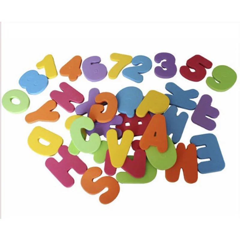 36pcs/Set Alphanumeric Letter Puzzle Baby Bath Toys Soft EVA Kids Baby Water Toys For Bathroom Early Educational Suction Up Toy 36pcs/Set Alphanumeric Letter Puzzle Baby Bath Toys Soft EVA Kids Baby Water Toys For Bathroom Early Educational Suction Up Toy