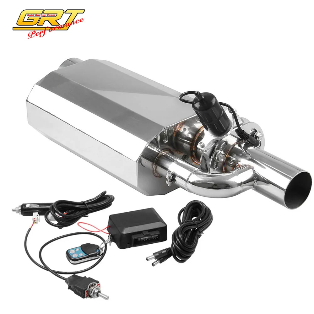 GRT Stainless Steel 2.5" Slant Outlet Tip 3"Inlet Weld On Single