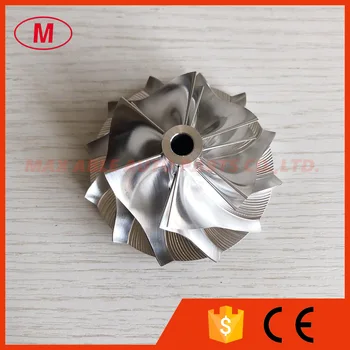 

RHC6 51.19/70.00mm 6+6 blades aluminum 2618/milling/billet compressor wheel for Hummer