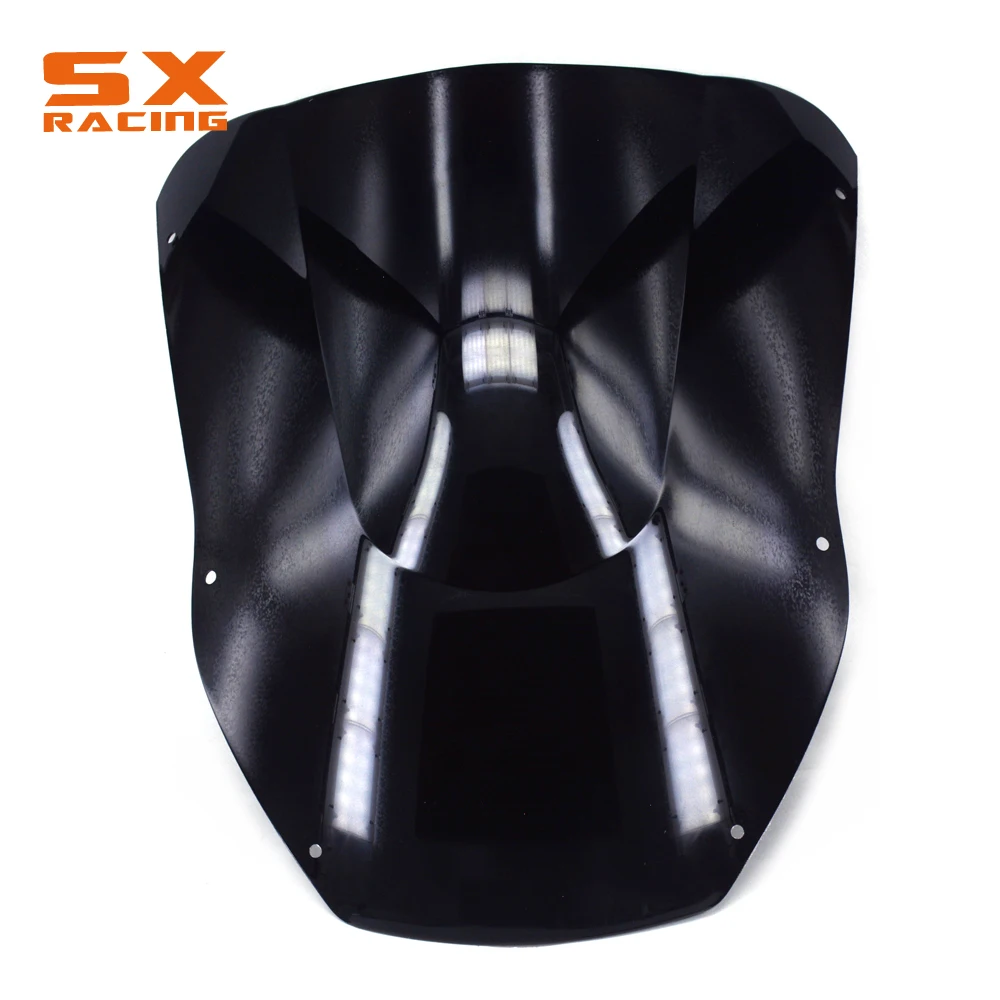 Мотоцикл черный Пластик ветровое стекло для Kawasaki ZX12R ZX-12R ZX 12R 2000 2001 00 01
