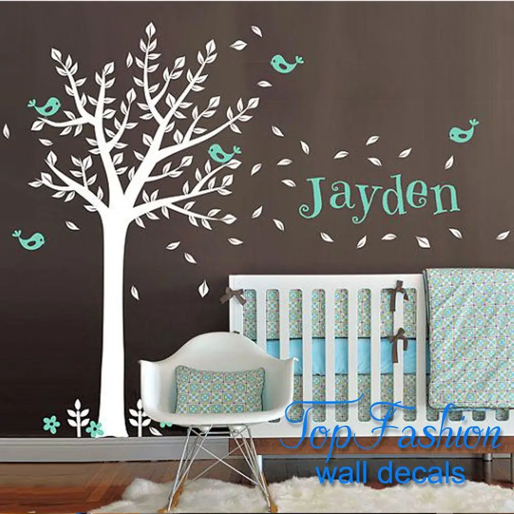 Popular Huge Wall Decalsbuy Cheap Huge Wall Decals Lots From - Huge Vinyl Wall Decals One Color Tree Cute Squirrels And Birds With Customname Baby Nursery popular huge wall decalsbuy cheap huge wall decals lots from - huge vinyl wall decals one color tree cute squirrels and birds with customname baby nursery