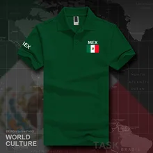 Мексиканские США, Мексика, поло, рубашки для мужчин, короткий рукав, белые бренды, с принтом для страны, хлопок, национальная команда, флаг, Новинка