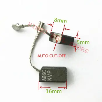 

3 pairs Carbon Brushes Replacement for Bosch GST80PE GST85P GST85PE GST85PAE GST500PE GST85PB GST60PB GST85PBE GST85PBAE Jigsaw
