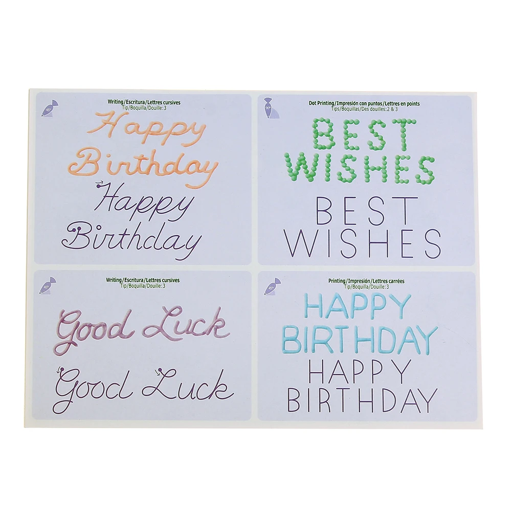 23pcs Set Cake Icing Piping Diy Practice Drawing Board Template Paper Practice Cardboard Paste Fondant Cream Cake Decoration Cake Decorating Cake Icingicing Piping Aliexpress