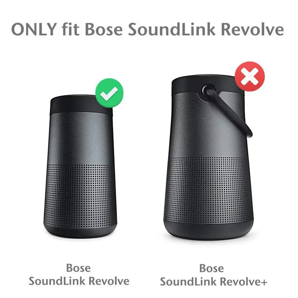 Черный EVA Переносной жесткий футляр для Bose SoundLink Revolve чехол для путешествий защитный