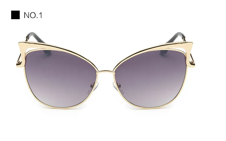 Luxury Cat Eye Sunglasses Women Brand Designer Retro Vintage Sun Glasses For Women Female Ladies Sunglass Mirror Lunettes Oculos (11)