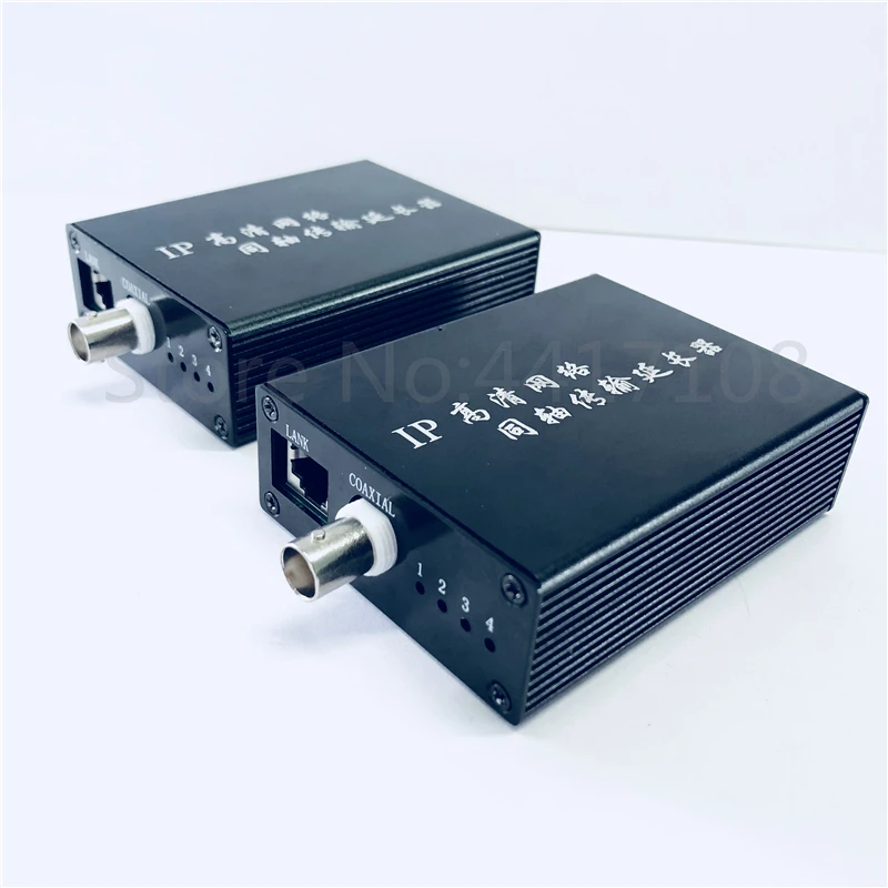 1 пара 10/100 м BNC к rj45 порту IP удлинитель CCTV HD видео EOC slave Ethernet через коаксиальный до 2