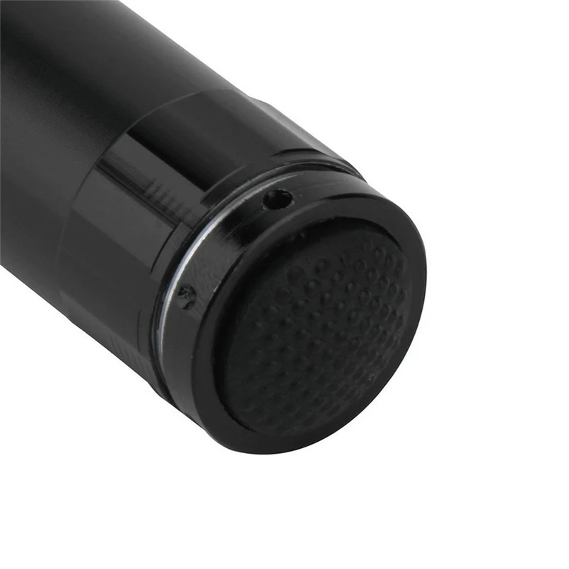 Mini Aluminum UV Ultra Violet 9 LED Flashlight Blacklight Torch Light Lamp Checking Note AAA Free Shipping F#3O04 (2)