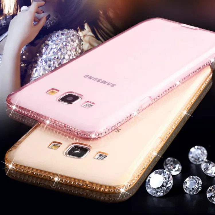 

Diamond Soft TPU for Samsung Galaxy J4 J6 S9 S8 A6 A8 Plus 2018 A3 A5 A7 J3 J5 J7 2016 2017 S7 Edge Note 8 9 Case Cover Fundas